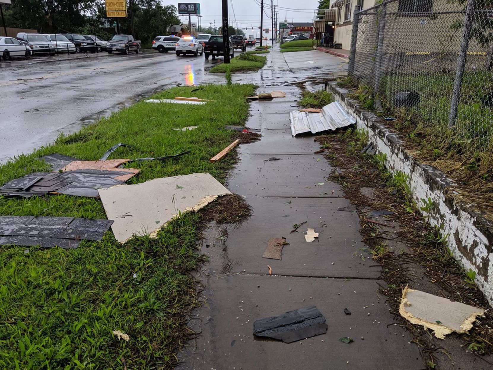 North Tulsa damage